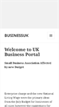 Mobile Screenshot of businessuk.com
